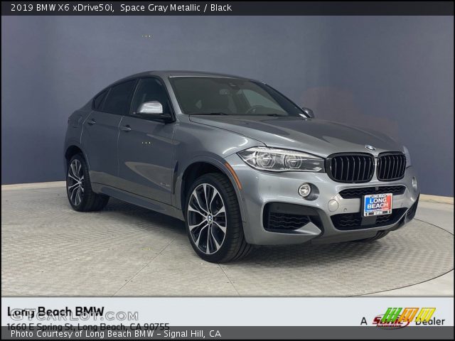 2019 BMW X6 xDrive50i in Space Gray Metallic