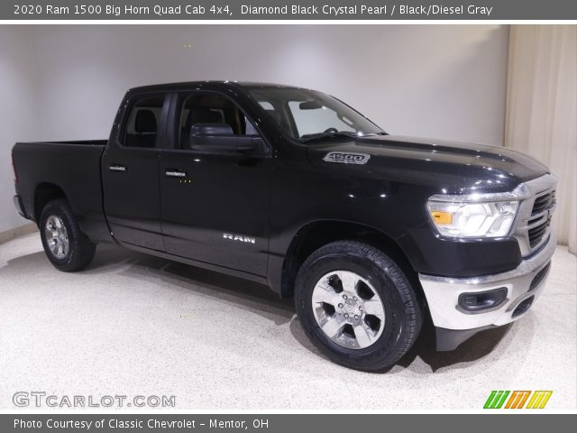 2020 Ram 1500 Big Horn Quad Cab 4x4 in Diamond Black Crystal Pearl