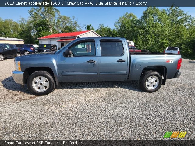 2013 Chevrolet Silverado 1500 LT Crew Cab 4x4 in Blue Granite Metallic