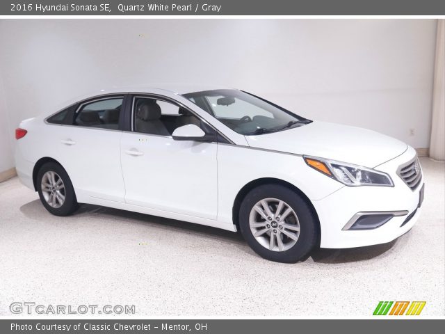 2016 Hyundai Sonata SE in Quartz White Pearl