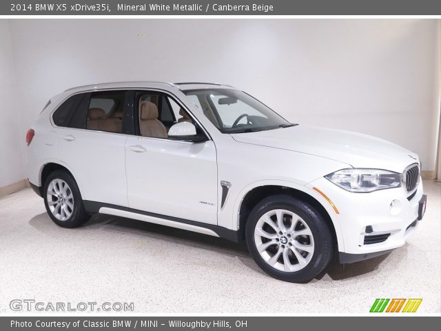 2014 BMW X5 xDrive35i in Mineral White Metallic