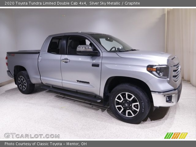 2020 Toyota Tundra Limited Double Cab 4x4 in Silver Sky Metallic