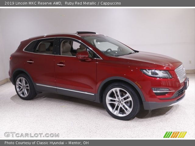 2019 Lincoln MKC Reserve AWD in Ruby Red Metallic