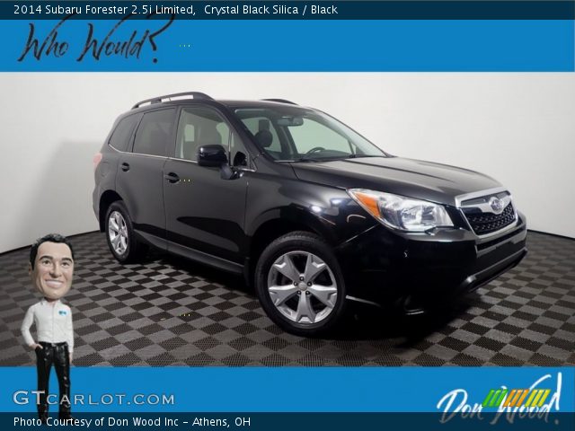 2014 Subaru Forester 2.5i Limited in Crystal Black Silica