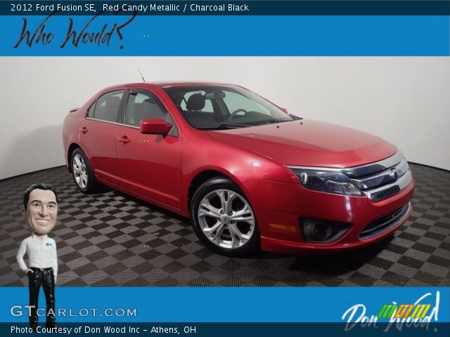 2012 Ford Fusion SE in Red Candy Metallic