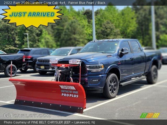 2022 Ram 2500 Laramie Crew Cab 4x4 in Patriot Blue Pearl