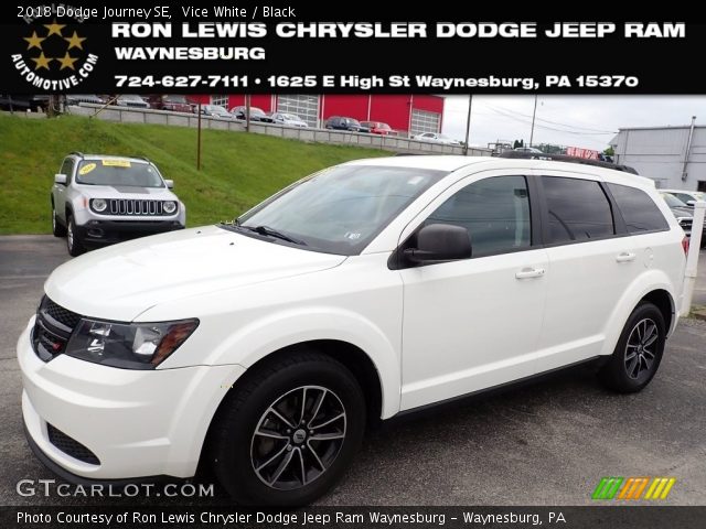 2018 Dodge Journey SE in Vice White