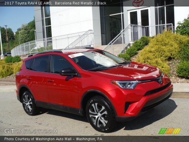 2017 Toyota RAV4 LE AWD in Barcelona Red Metallic
