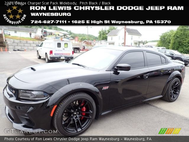 2021 Dodge Charger Scat Pack Widebody in Pitch Black