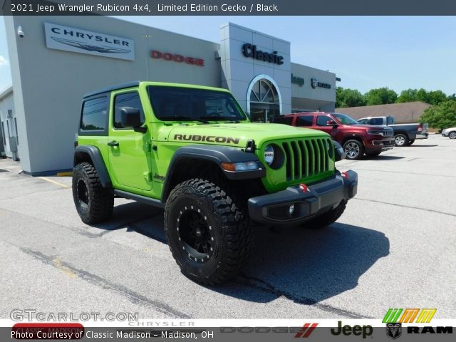 2021 Jeep Wrangler Rubicon 4x4 in Limited Edition Gecko