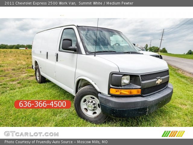 2011 Chevrolet Express 2500 Work Van in Summit White