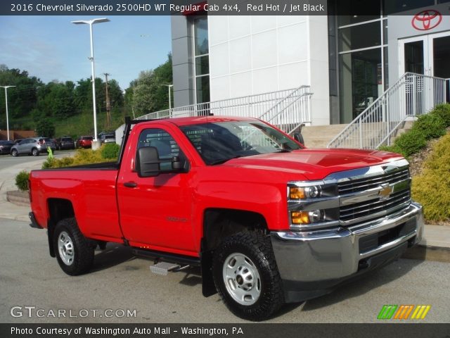 2016 Chevrolet Silverado 2500HD WT Regular Cab 4x4 in Red Hot