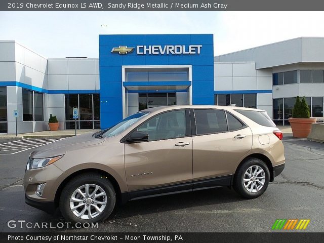 2019 Chevrolet Equinox LS AWD in Sandy Ridge Metallic