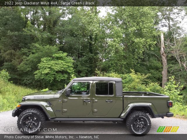2022 Jeep Gladiator Willys 4x4 in Sarge Green