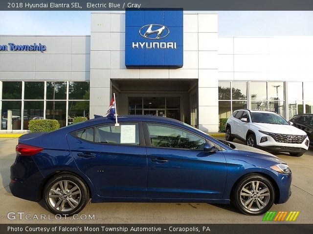 2018 Hyundai Elantra SEL in Electric Blue