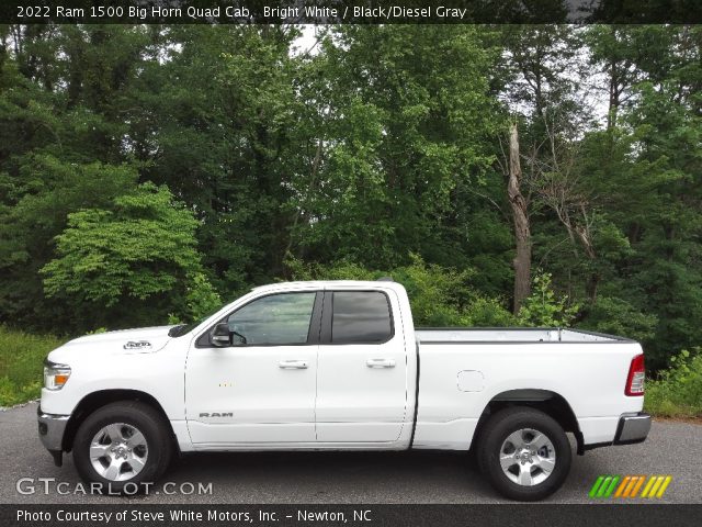 2022 Ram 1500 Big Horn Quad Cab in Bright White