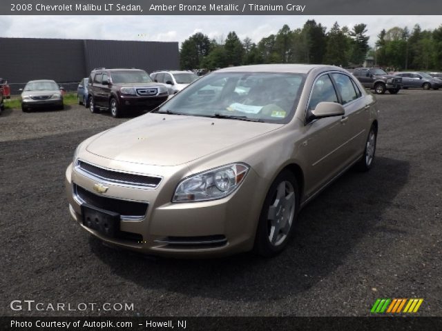 2008 Chevrolet Malibu LT Sedan in Amber Bronze Metallic