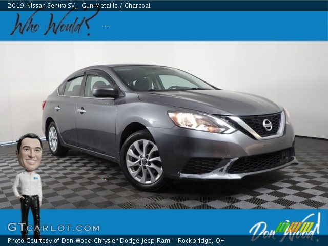 2019 Nissan Sentra SV in Gun Metallic