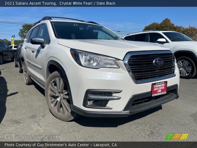2021 Subaru Ascent Touring in Crystal White Pearl