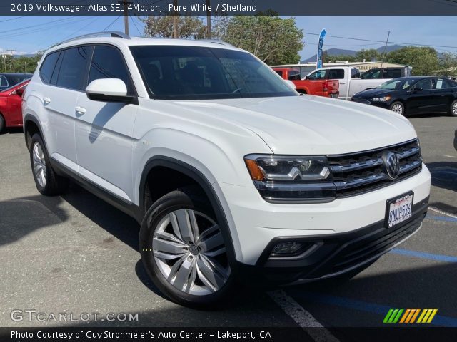 2019 Volkswagen Atlas SEL 4Motion in Pure White