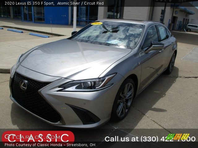 2020 Lexus ES 350 F Sport in Atomic Silver