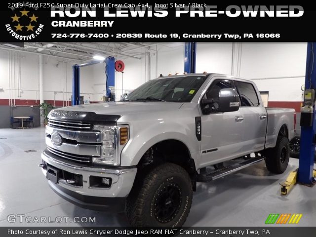 2019 Ford F250 Super Duty Lariat Crew Cab 4x4 in Ingot Silver
