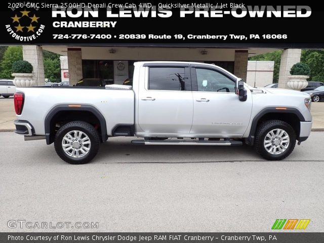 2020 GMC Sierra 2500HD Denali Crew Cab 4WD in Quicksilver Metallic