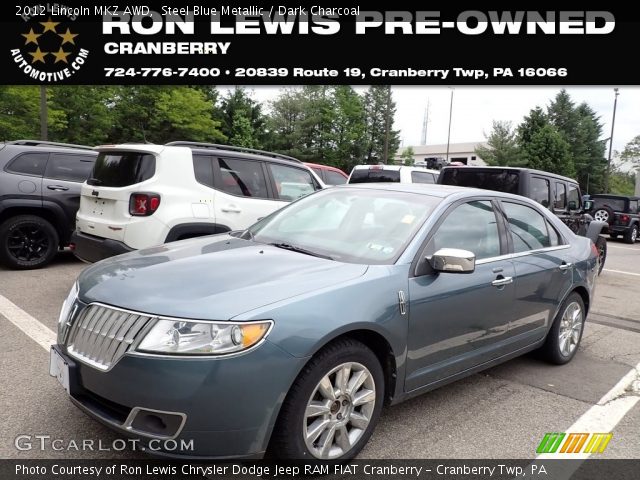 2012 Lincoln MKZ AWD in Steel Blue Metallic