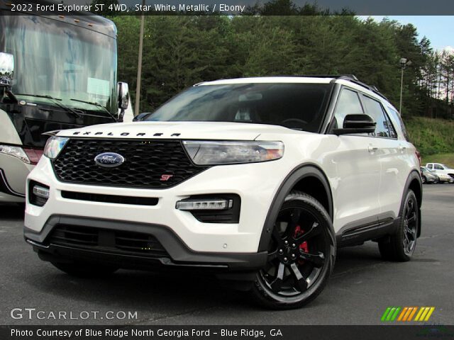 2022 Ford Explorer ST 4WD in Star White Metallic