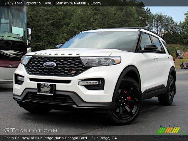 2022 Ford Explorer ST 4WD in Star White Metallic