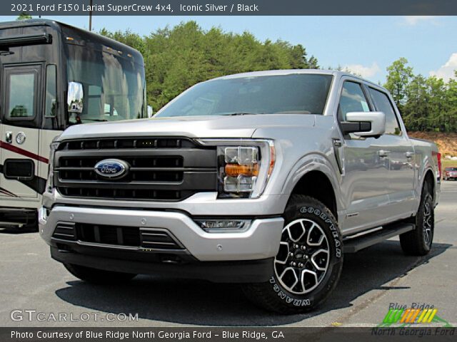 2021 Ford F150 Lariat SuperCrew 4x4 in Iconic Silver