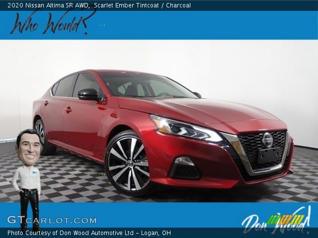 2020 Nissan Altima SR AWD in Scarlet Ember Tintcoat