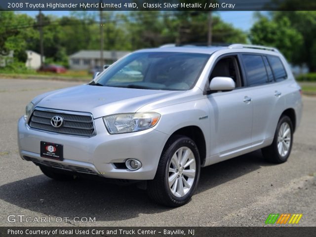 2008 Toyota Highlander Hybrid Limited 4WD in Classic Silver Metallic