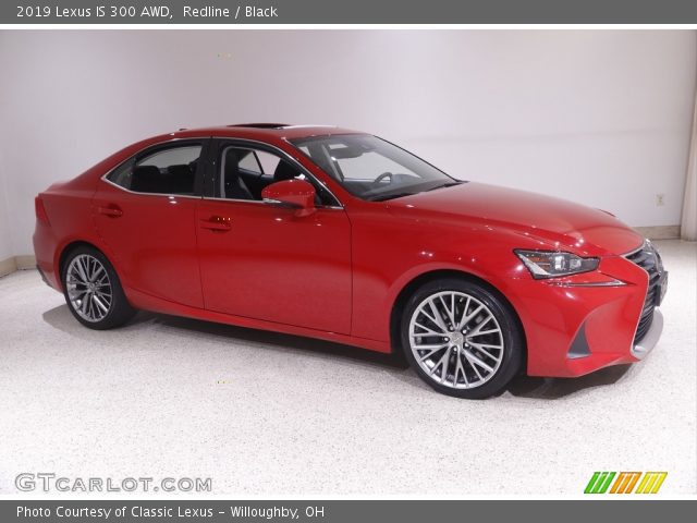 2019 Lexus IS 300 AWD in Redline