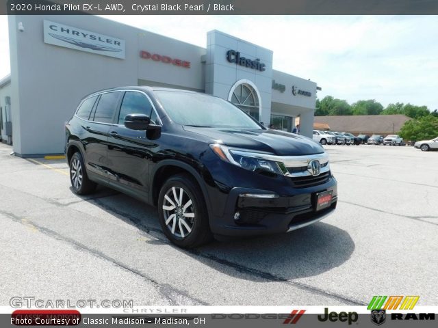 2020 Honda Pilot EX-L AWD in Crystal Black Pearl