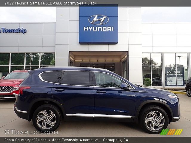 2022 Hyundai Santa Fe SEL AWD in Stormy Sea