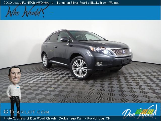 2010 Lexus RX 450h AWD Hybrid in Tungsten Silver Pearl