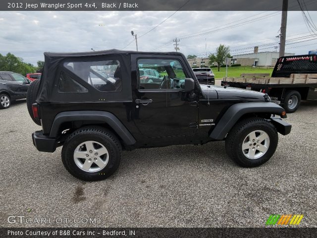 2012 Jeep Wrangler Sport 4x4 in Black