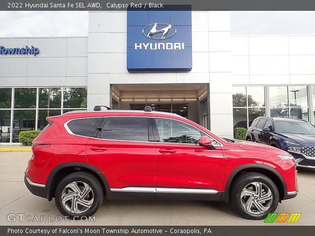 2022 Hyundai Santa Fe SEL AWD in Calypso Red