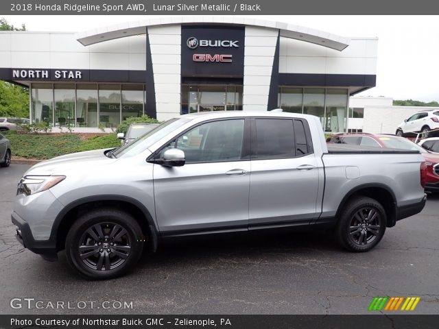 2018 Honda Ridgeline Sport AWD in Lunar Silver Metallic