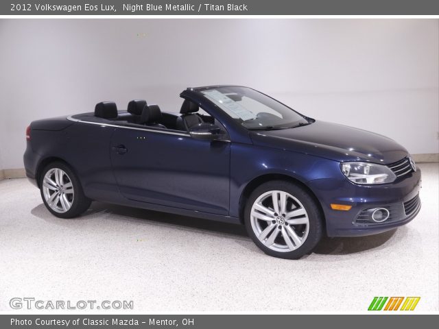 2012 Volkswagen Eos Lux in Night Blue Metallic