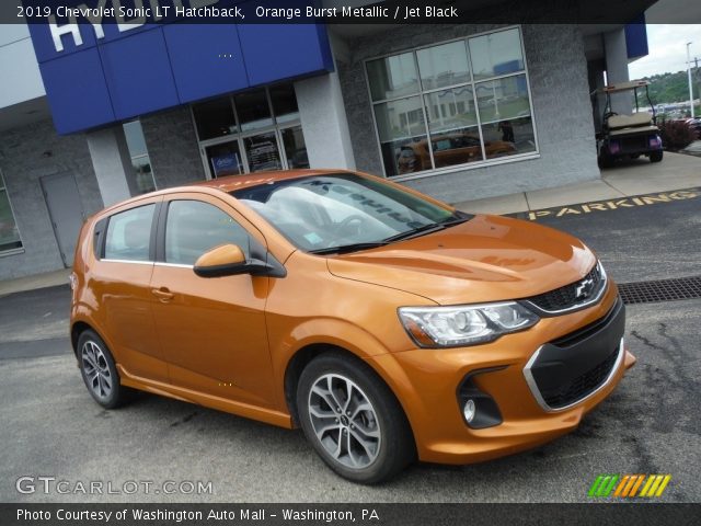 2019 Chevrolet Sonic LT Hatchback in Orange Burst Metallic
