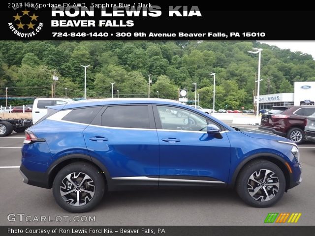 2023 Kia Sportage EX AWD in Sapphire Blue