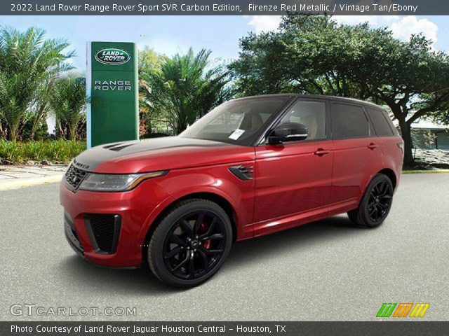 2022 Land Rover Range Rover Sport SVR Carbon Edition in Firenze Red Metallic