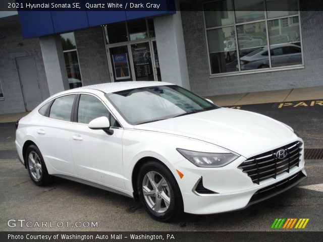 2021 Hyundai Sonata SE in Quartz White