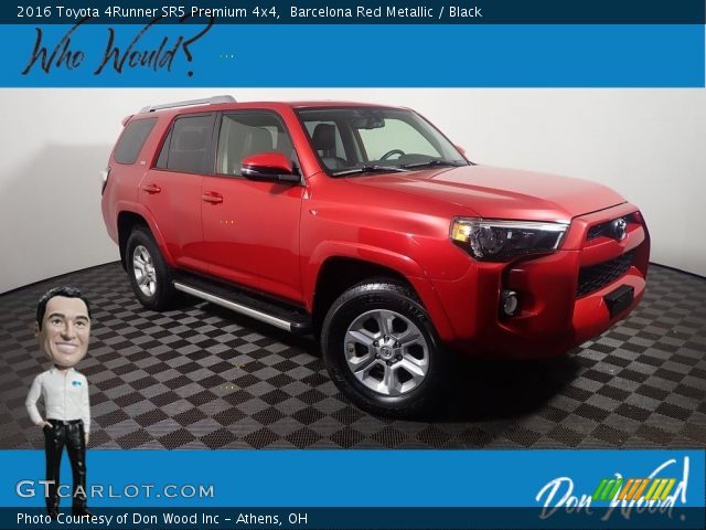2016 Toyota 4Runner SR5 Premium 4x4 in Barcelona Red Metallic