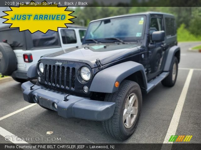 2018 Jeep Wrangler Sport 4x4 in Black