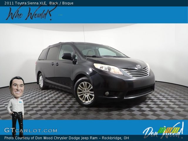 2011 Toyota Sienna XLE in Black