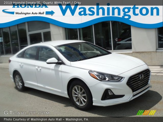 2019 Hyundai Sonata SE in Quartz White Pearl