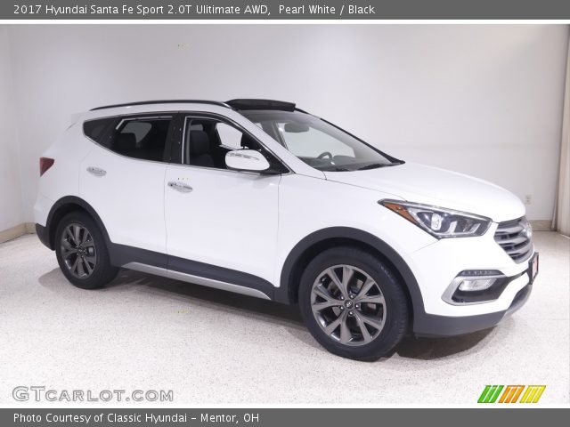 2017 Hyundai Santa Fe Sport 2.0T Ulitimate AWD in Pearl White